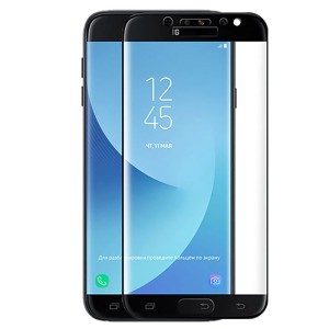 محافظ صفحه نمایش شیشه ای رنگی تمام صفحه 3D glass برای گوشی Samsung Galaxy J7 2017
