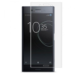 محافظ صفحه نمایش شیشه ای با پوشش کامل شفاف برای Sony Xperia XZ Premium
