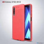 قاب ژله ای طرح چرم Auto focus Samsung Galaxy A7 2018