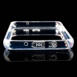 قاب محافظ شیشه ای - ژله ای Transparent Cover برای Samsung Galaxy J3 Emerge