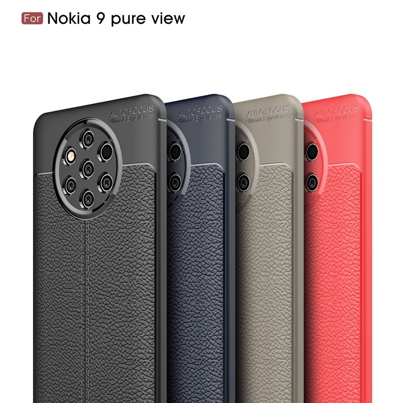 قاب ژله ای طرح چرم نوکیا Auto Focus Jelly Case Nokia 9