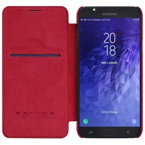 کیف چرمی نیلکین Nillkin Qin Case Samsung Galaxy J7 Duo