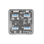 هاب Orico 4 Port USB3.0 Transparent HUB MH4U-U3