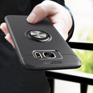 قاب محافظ ژله ای Magnetic Ring Case Samsung Galaxy S7 Edge