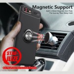 قاب محافظ ژله ای Magnetic Ring Case Huawei Honor 10 Lite