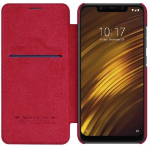 کیف چرمی نیلکین Qin Case Xiaomi Pocophone F1/ Poco F1