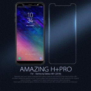 محافظ صفحه نمایش نیلکین H+ Glass Samsung Galaxy A6 Plus 2018