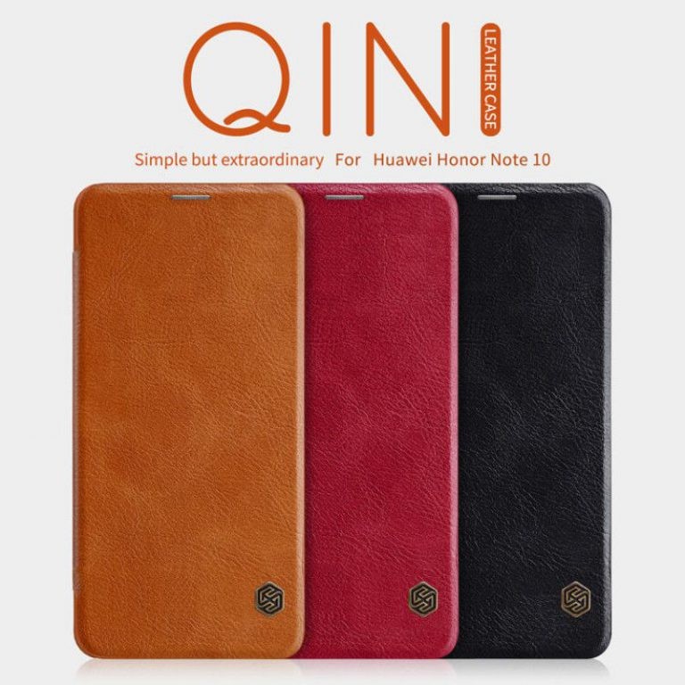 کیف چرمی نیلکین Qin Case Huawei Honor Note 10