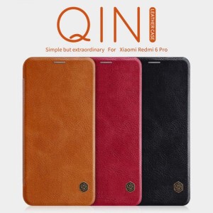 کیف چرمی نیلکین Qin Case Xiaomi Mi A2 Lite