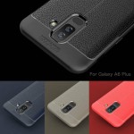 قاب ژله ای طرح چرم Auto Focus Jelly Case Samsung Galaxy A6 Plus 2018