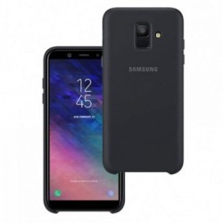 قاب محافظ رنگی سیلیکونی Silicone Cover Samsung Galaxy A6 2018