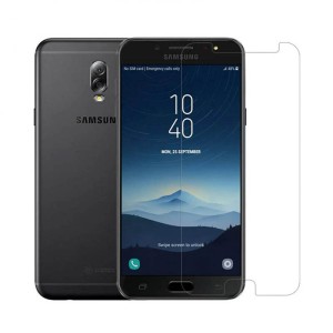 محافظ صفحه نمایش شیشه ای Samsung Galaxy C8/J7 Plus