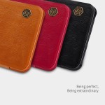 کیف چرمی نیلکین وان پلاس Nillkin Qin Leather Case Oneplus 6T