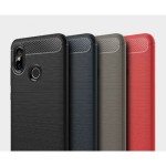 قاب محافظ ژله ای شیائومی Carbon Fibre Case Xiaomi Mi 8