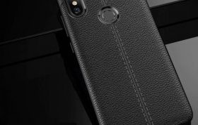 قاب ژله ای طرح چرم Auto Focus Jelly Case Xiaomi Redmi Note 6 Pro