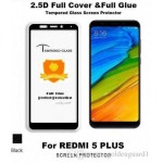 محافظ صفحه نمایش شیشه ای تمام صفحه دور چسب 3D Glass برای Xiaomi Redmi 5 Plus / Note 5