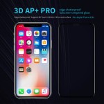 محافظ صفحه نمایش شیشه ای نیلکین Nillkin 3D AP+ Pro edge Fullscreen tempered glass Apple iPhone XS