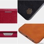 کیف چرمی نیلکین ال جیNillkin Qin Leather Case LG V40