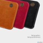 کیف چرمی نیلکین ال جی Nillkin Qin Leather Case LG V40 ThinQ