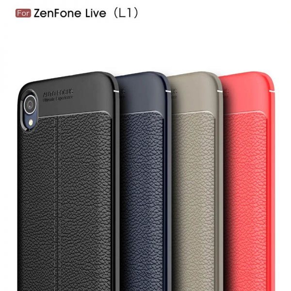 قاب ژله ای طرح چرم ایسوس Auto Focus Jelly Case Asus Zenfone 5 Live L1 ZA550KL