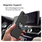 قاب محافظ ژله ای Magnetic Ring Case Apple iPhone 8 Plus