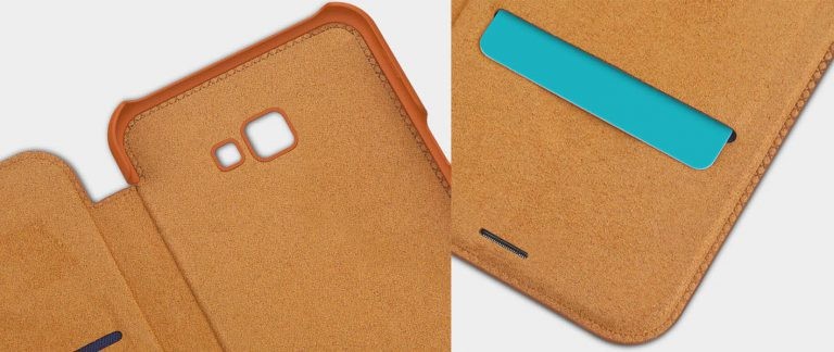 کیف چرمی نیلکین سامسونگ Nillkin Qin Leather Case Samsung Galaxy J4 Core
