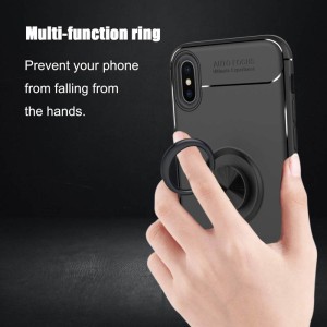 قاب محافظ ژله ای Magnetic Ring Case Apple iPhone Xs Max