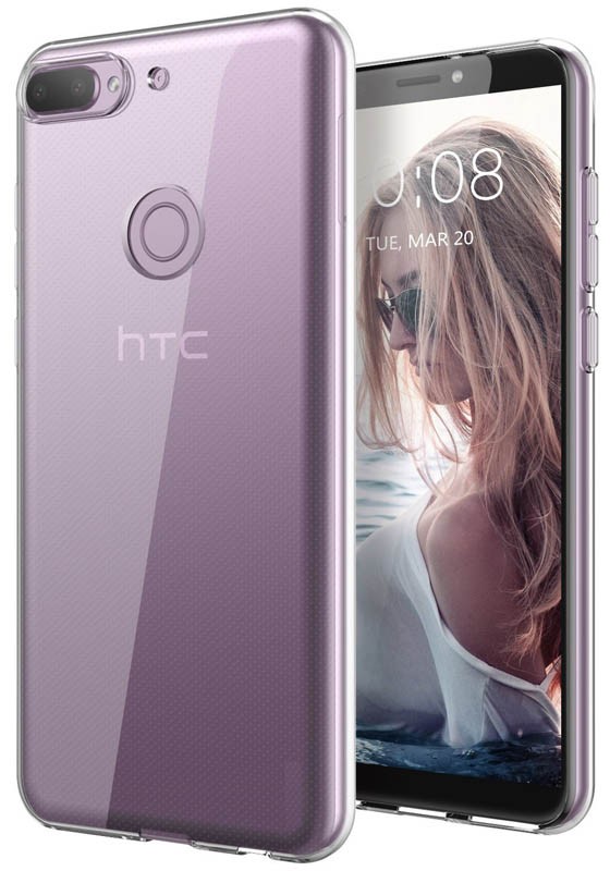 قاب محافظ ژله ای 5 گرمی اچ تی سی HTC Desire 12 Plus Jelly Cover 5gr