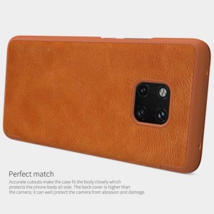 کیف چرمی نیلکین هواوی Nillkin Qin Leather Case Huawei Mate 20 Pro