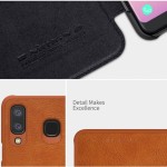 کیف چرمی نیلکین سامسونگ Nillkin Qin Leather Case Samsung Galaxy A8 Star / A9 Star