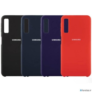 قاب محافظ سیلیکونی سامسونگ Silicone Cover Samsung Galaxy A7 2018
