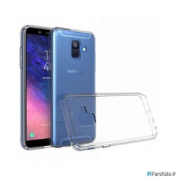 محافظ شیشه ای - ژله ای Transparent Cover برای Samsung Galaxy A6 2018