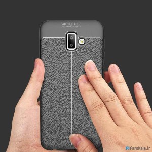 قاب ژله ای طرح چرم سامسونگ Auto Focus Jelly Case Samsung Galaxy J6 Plus