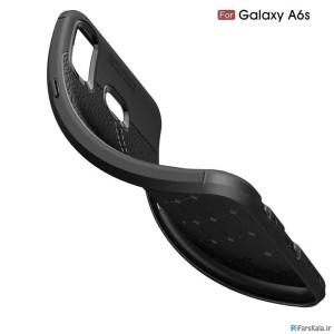قاب ژله ای طرح چرم سامسونگ Auto Focus Jelly Case Samsung Galaxy A6s