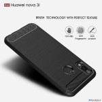 قاب محافظ ژله ای هوآوی Carbon Fibre Case Huawei nova 3i / P Smart Plus