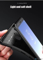 قاب ژله ای طرح چرم فیبر کربنی سامسونگ Auto Focus Jelly Case Samsung Galaxy A8 Star A9 Star