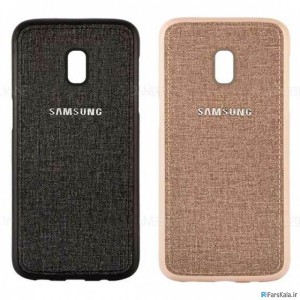 قاب محافظ طرح پارچه ای سامسونگ Protective Cover Samsung Galaxy J7 2018