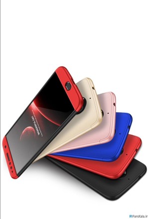 قاب محافظ  با پوشش 360 درجه Motorola Moto G5S Plus Color Full Cover