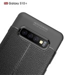 قاب ژله ای طرح چرم سامسونگ Auto Focus Jelly Case Samsung Galaxy S10 Plus