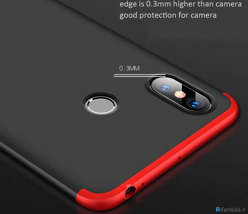 قاب محافظ با پوشش 360 درجه Xiaomi Mi Max 3 Color Full Cover 