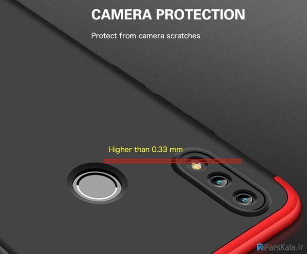 قاب محافظ با پوشش 360 درجه Huawei Honor 8X Color Full Cover 