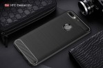 قاب محافظ ژله ای اچ تی سی Carbon Fibre Case HTC Desire 12 Plus