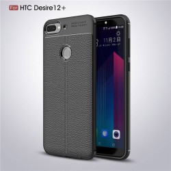 قاب ژله ای طرح چرم اچ تی سی Auto Focus Jelly Case HTC Desire 12 Plus