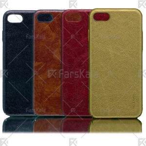 قاب محافظ چرمی اپل Huanmin Leather protective frame Apple iPhone 7