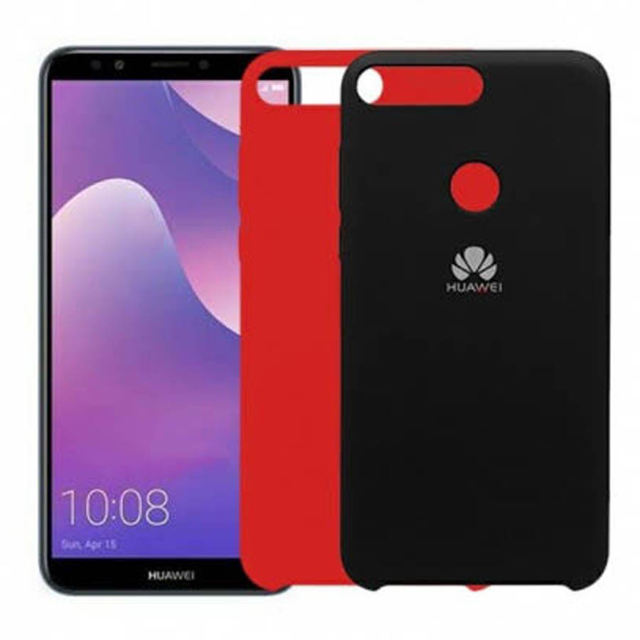 قاب محافظ سیلیکونی هواوی Silicone Cover Huawei Y6 2018 / Y6 Prime 2018 /Honor 7A