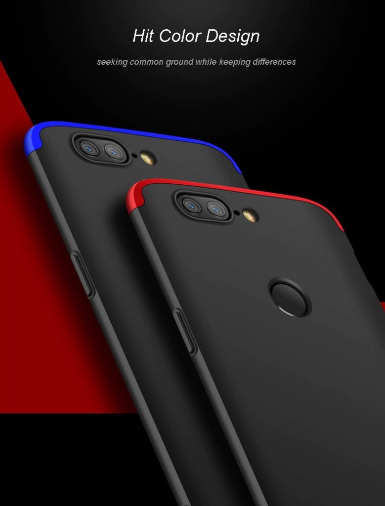قاب محافظ با پوشش 360 درجه وان پلاس OnePlus 5T Color Full Cover