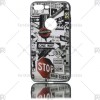 قاب محافظ طرح دار آیفون Patterned protective frame iPhone 8 Plus