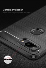 قاب محافظ ژله ای شیائومی Carbon Fibre Case Xiaomi Mi 8 Lite
