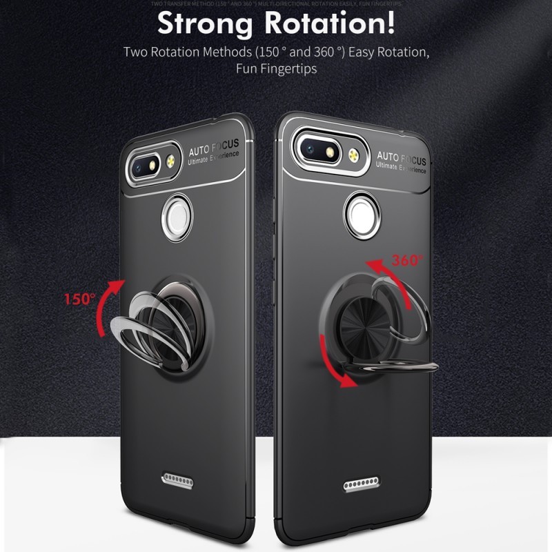 قاب محافظ ژله ای Magnetic Ring Case Xiaomi Redmi 6