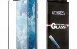 محافظ صفحه نمایش تمام چسب با پوشش کامل Nokia 8.1 / X7